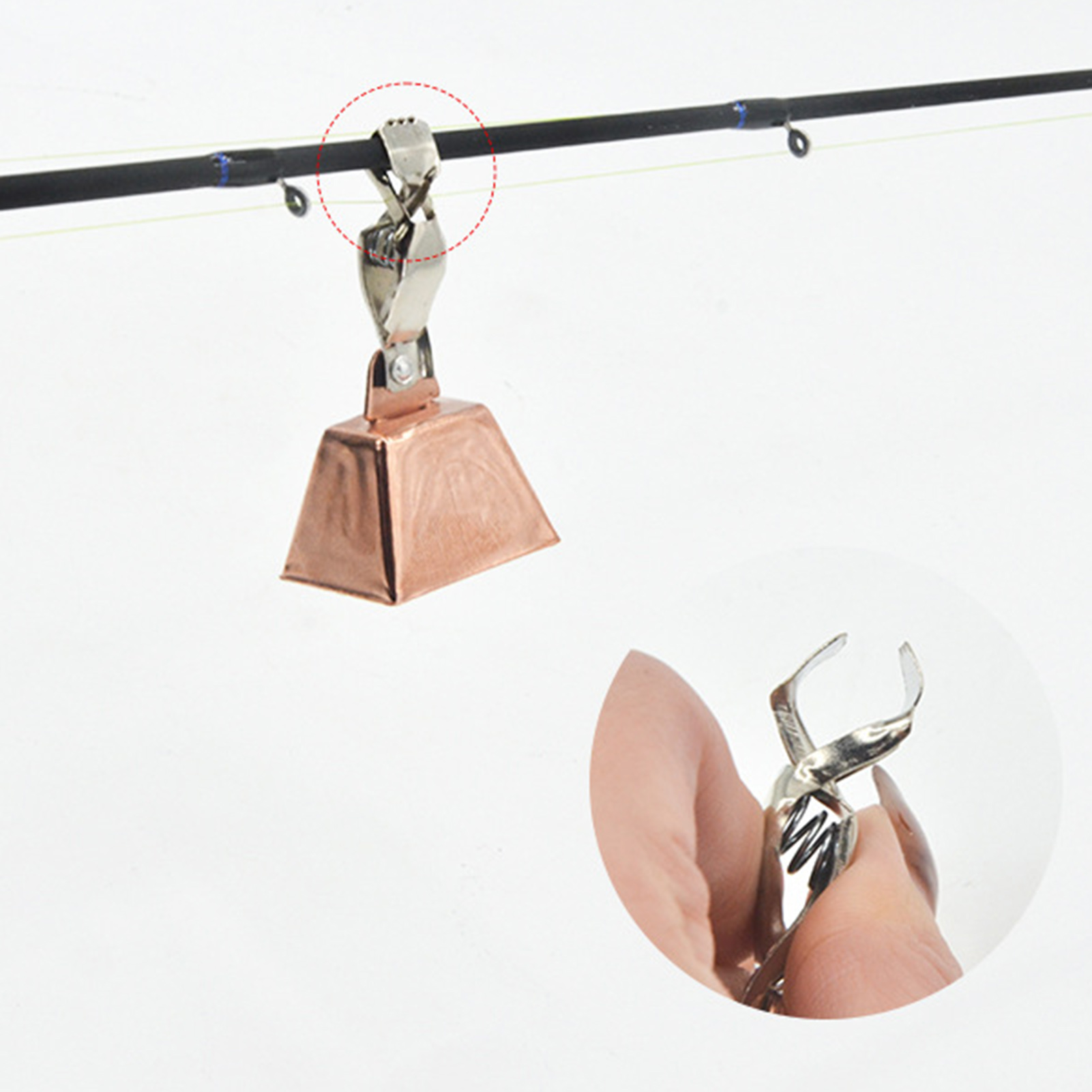 Fishing Bell Alarm Stainless S - đánh giá và giá Bite Indicator