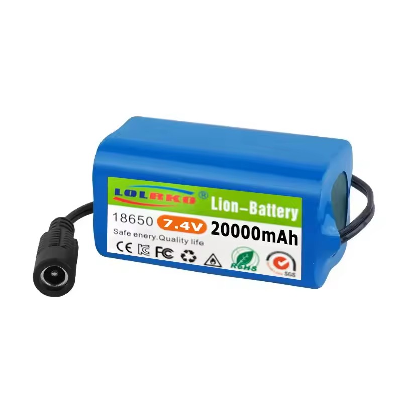 7.4V 20000mAh Battery with USB - đánh giá và giá Fish Finder Charger