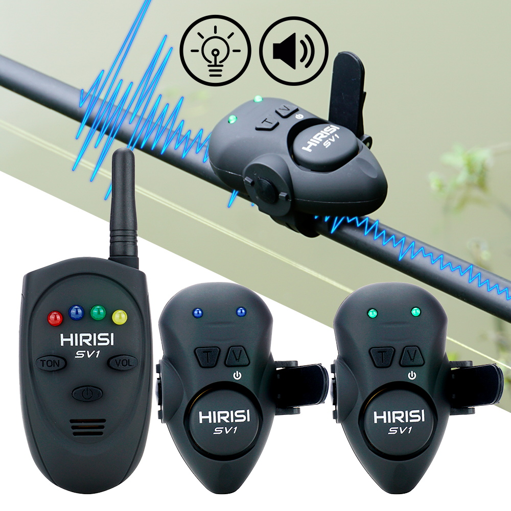 Hirisi Fishing Bait Alarm Set  - đánh giá và giá Bite Indicator